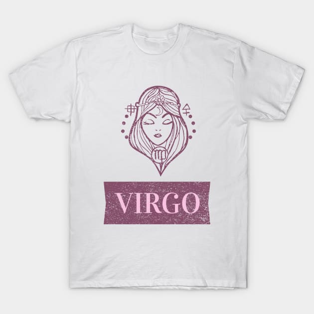 virgo zodiac sign test T-Shirt by husnimubarok